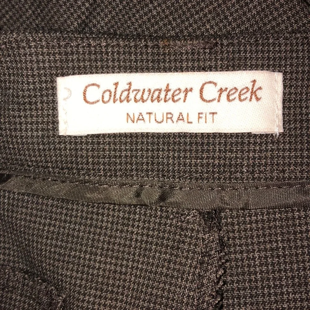 Coldwater Creek Brown Pants. NWT. P10 - Picture 8 of 12